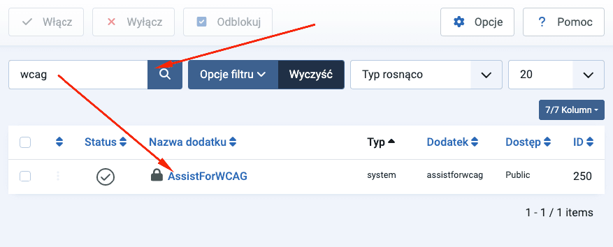 Joomla wyszukiwarka pluginów