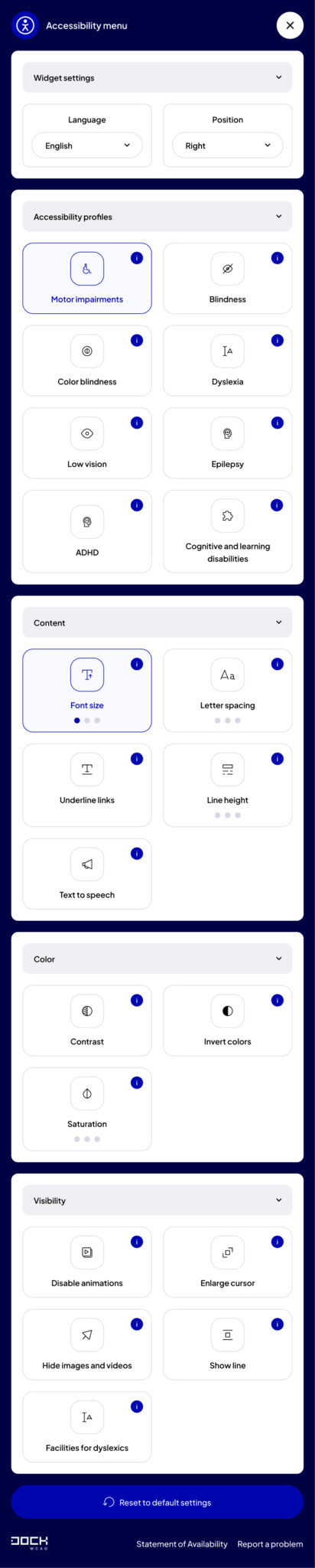Better accessibility.
Better experience.